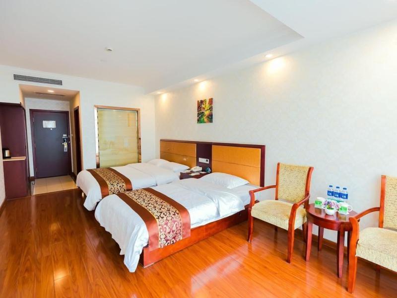 Greentree Inn Shanghai Jiading The South Of F1 Circuit Fangtai Hardware Market Express Hotel Bagian luar foto