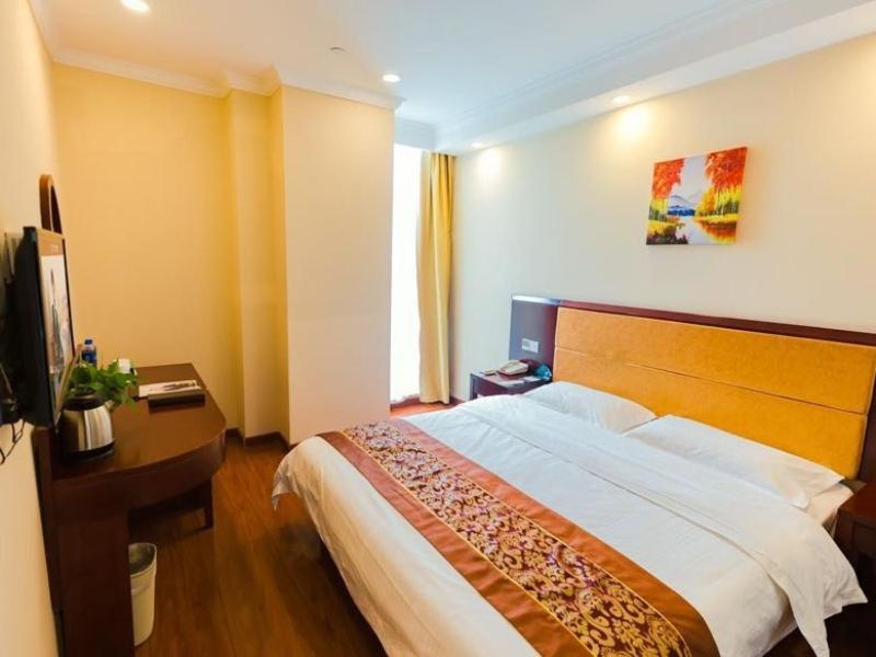 Greentree Inn Shanghai Jiading The South Of F1 Circuit Fangtai Hardware Market Express Hotel Bagian luar foto