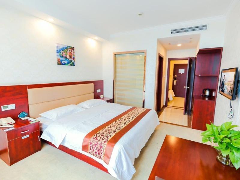Greentree Inn Shanghai Jiading The South Of F1 Circuit Fangtai Hardware Market Express Hotel Bagian luar foto