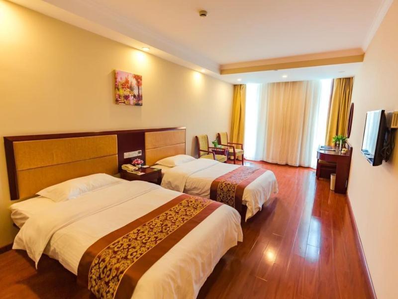 Greentree Inn Shanghai Jiading The South Of F1 Circuit Fangtai Hardware Market Express Hotel Bagian luar foto