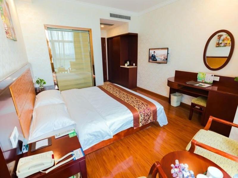 Greentree Inn Shanghai Jiading The South Of F1 Circuit Fangtai Hardware Market Express Hotel Bagian luar foto