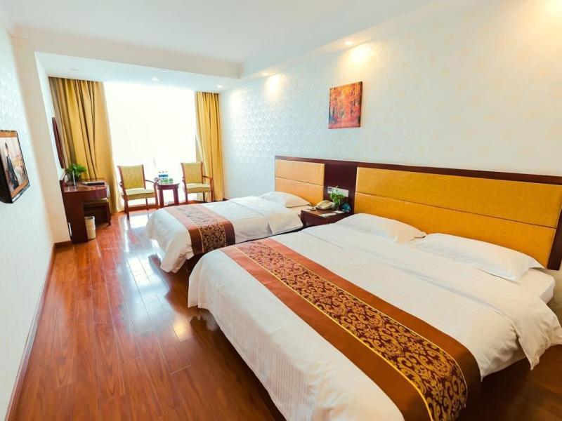 Greentree Inn Shanghai Jiading The South Of F1 Circuit Fangtai Hardware Market Express Hotel Bagian luar foto