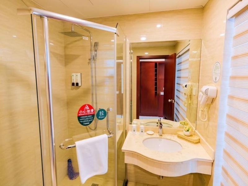 Greentree Inn Shanghai Jiading The South Of F1 Circuit Fangtai Hardware Market Express Hotel Bagian luar foto