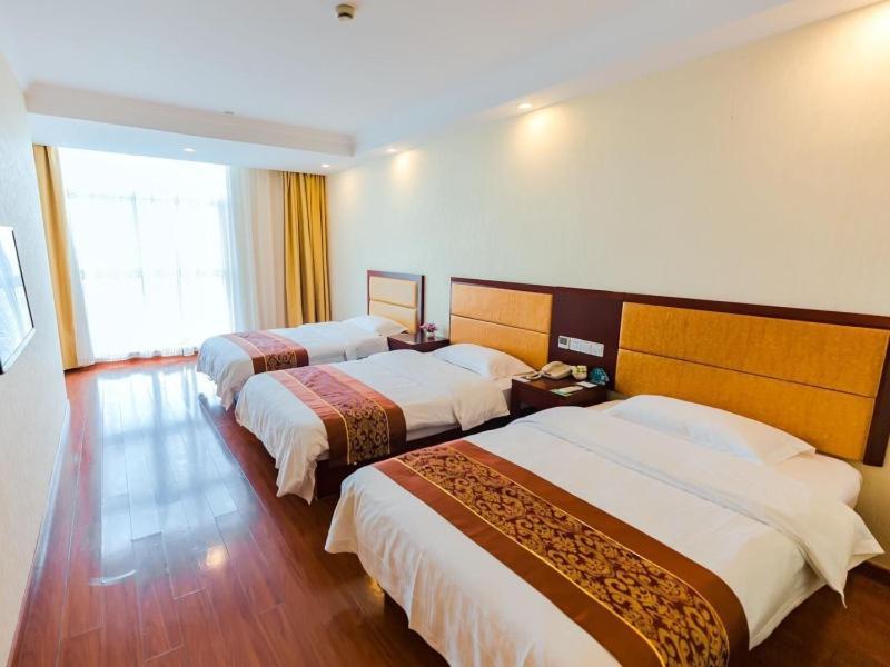 Greentree Inn Shanghai Jiading The South Of F1 Circuit Fangtai Hardware Market Express Hotel Bagian luar foto