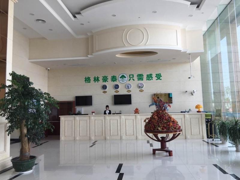 Greentree Inn Shanghai Jiading The South Of F1 Circuit Fangtai Hardware Market Express Hotel Bagian luar foto
